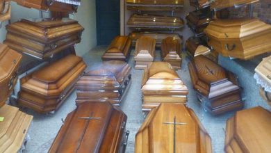 Photo of Roban cuatro ataúdes de una funeraria en Galván