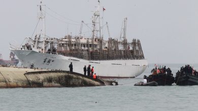 Photo of Buque chino rescata a tres personas tenían tres días a la deriva en una lancha