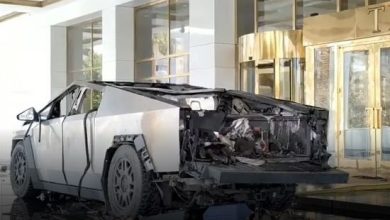 Photo of El Tesla que explotó en Las Vegas iba cargado de cilindros de gas, combustible y morteros