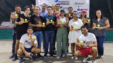 Photo of Ramírez, Corrales, Rosario, Madej y Pérez  campeones 4to Amateur Prospect Tennis