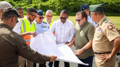 Photo of Autoridades supervisan trabajos de intervención a pista de aterrizaje de la FARD