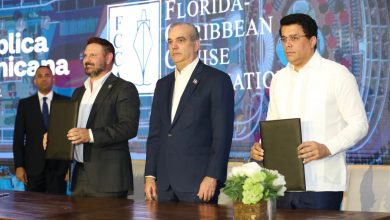 Photo of Abinader encabeza firma entre RD y la FCCA que posiciona al país como hub regional de cruceros