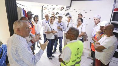 Photo of Edeeste y representantes del Banco Mundial recorren proyecto de rehabilitación en Los Guaricanos