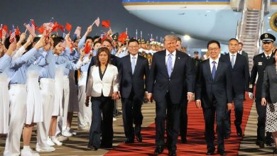Photo of Donald Trump llega a Pekín para su segunda visita a China desde 2017