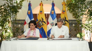 Photo of Cancilleres de Ecuador y República Dominicana acuerdan impulsar proyectos bilaterales en beneficio de ambos países