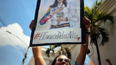 Photo of Venezolanos salieron a las calles para exigir el regreso seguro del líder de la oposición